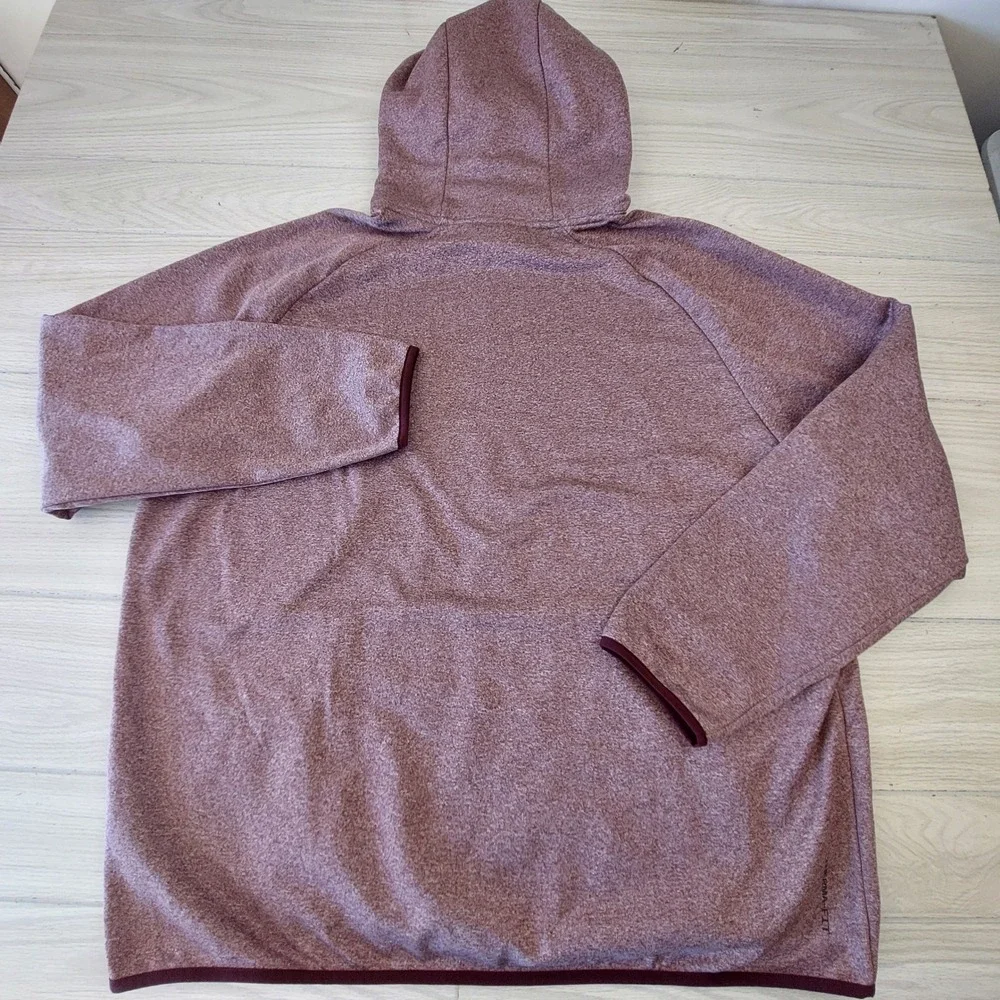 Nike Therma Fit Hoodie Pullover Mens XXL Heathered Big‎ Swoosh Gym Streetwear